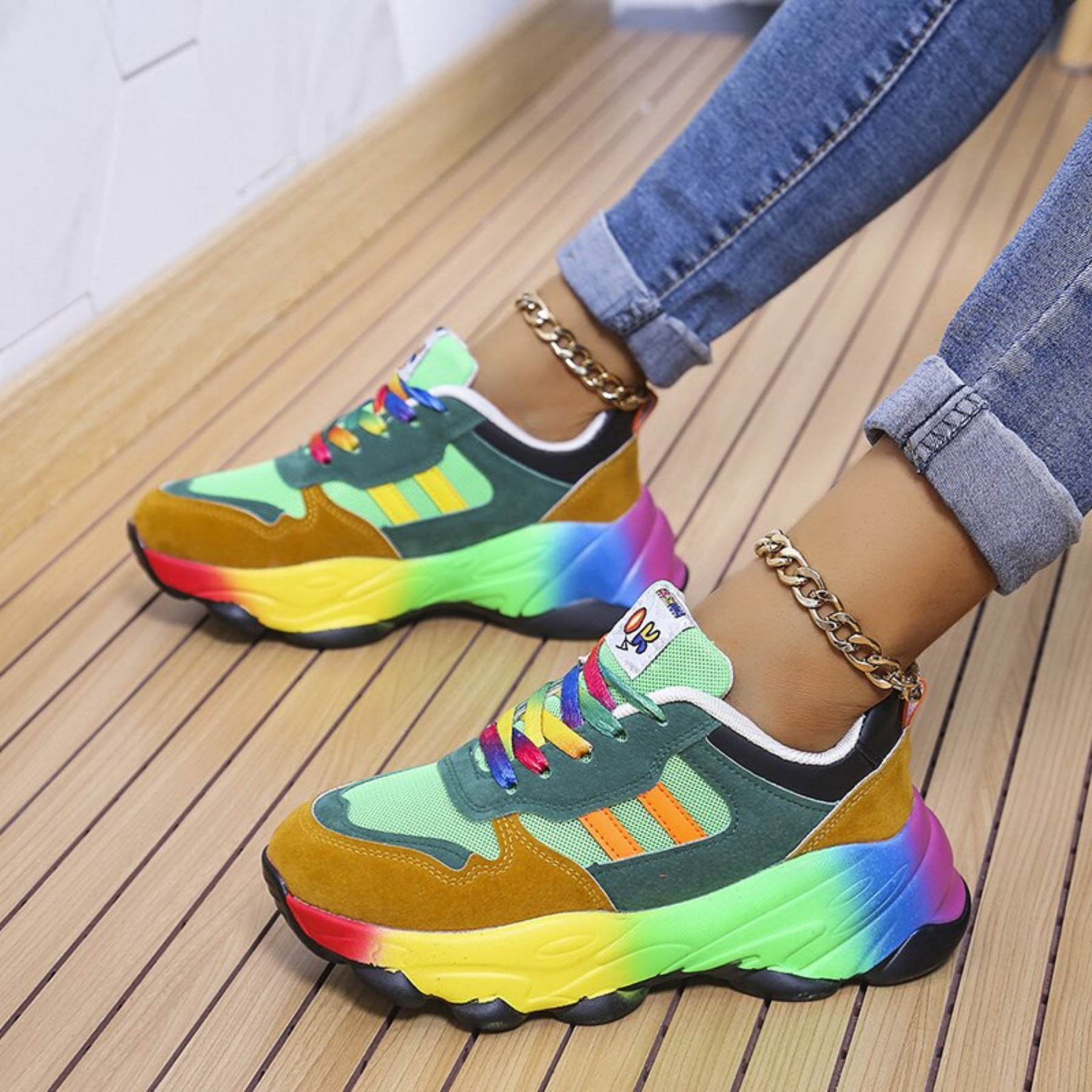 Rainbow Shoes | VivyaBoutique™