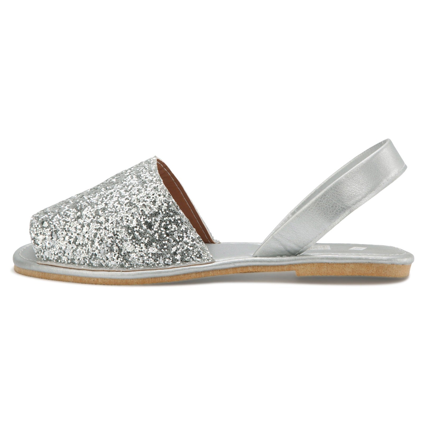 VivyaBoutique™ | Flat Sequin Peep-Toe Sandals